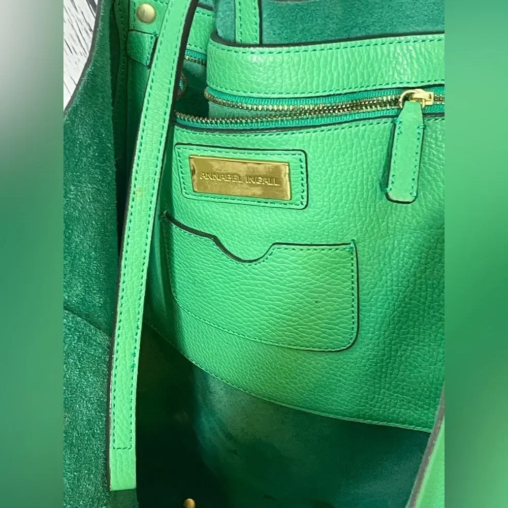 Annabel Ingall Tote Green As-Is